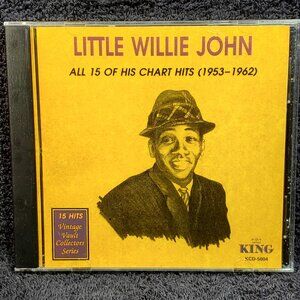 VINTAGE LITTLE WILLIE JOHN COMPACT DISC ( 1953 - 1962 )